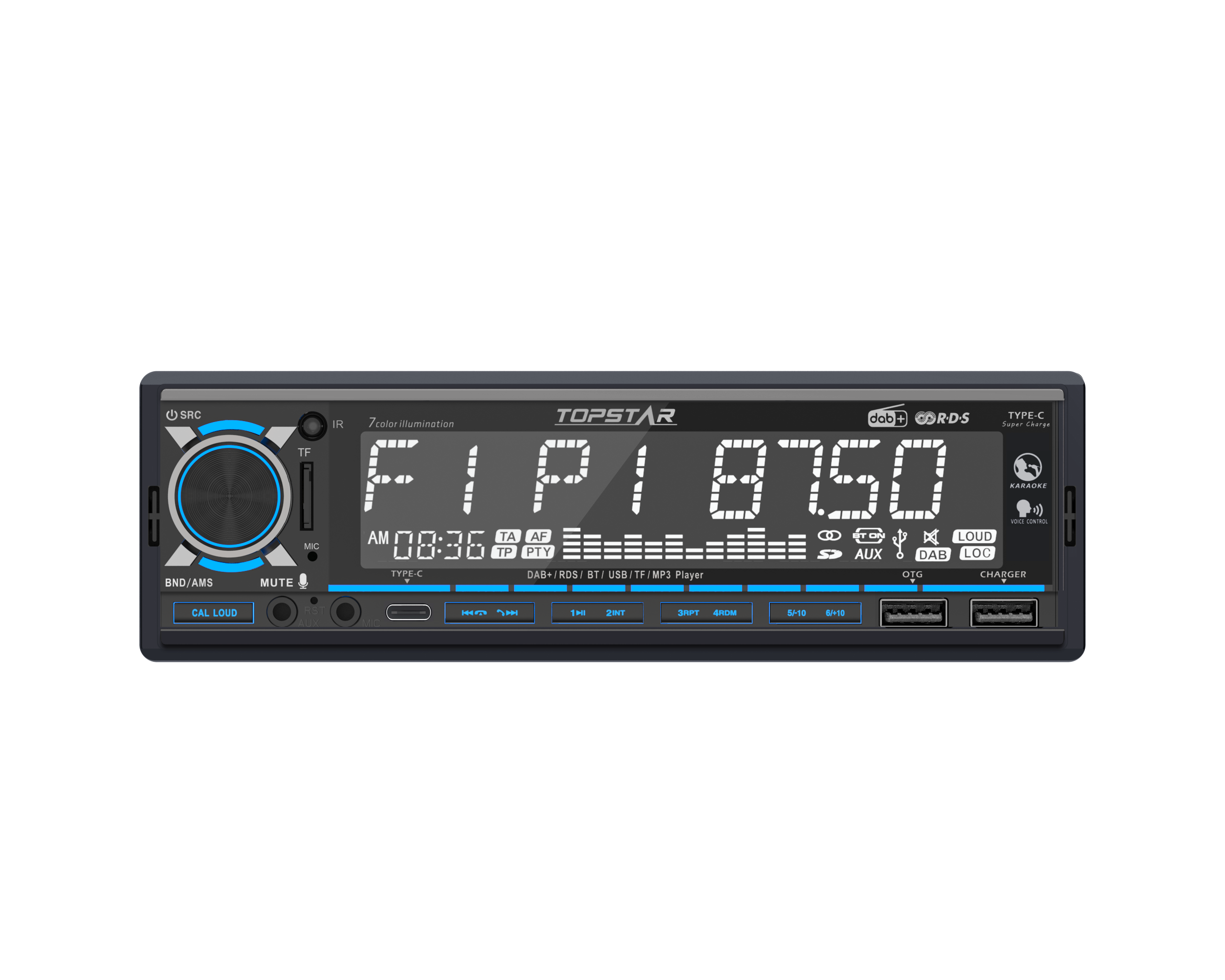 receptor mp3 para coche