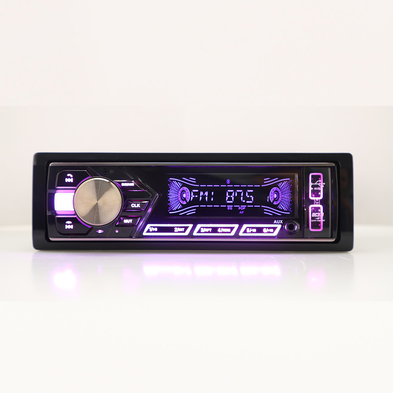 Radio de coche Audio de coche Transmisor FM Audio estéreo de coche Audio de coche Accesorios de coche Audio Digital reproductor de MP3 para coche