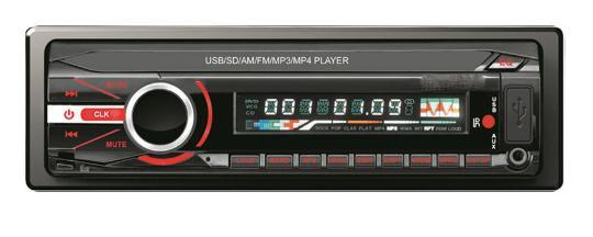 Reproductor de MP3 para coche, reproductor de vídeo estéreo para coche, Panel desmontable, reproductor de MP3 para coche con Bluetooth