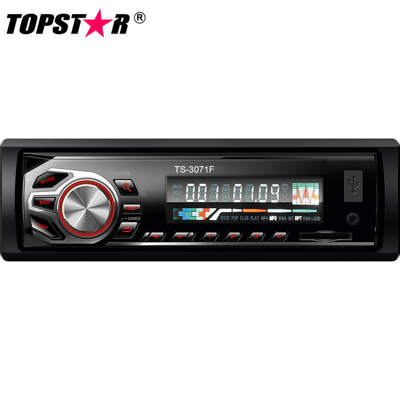Reproductor de vídeo para coche Panel fijo Reproductor SD para coche Reproductor de MP3 para coche
