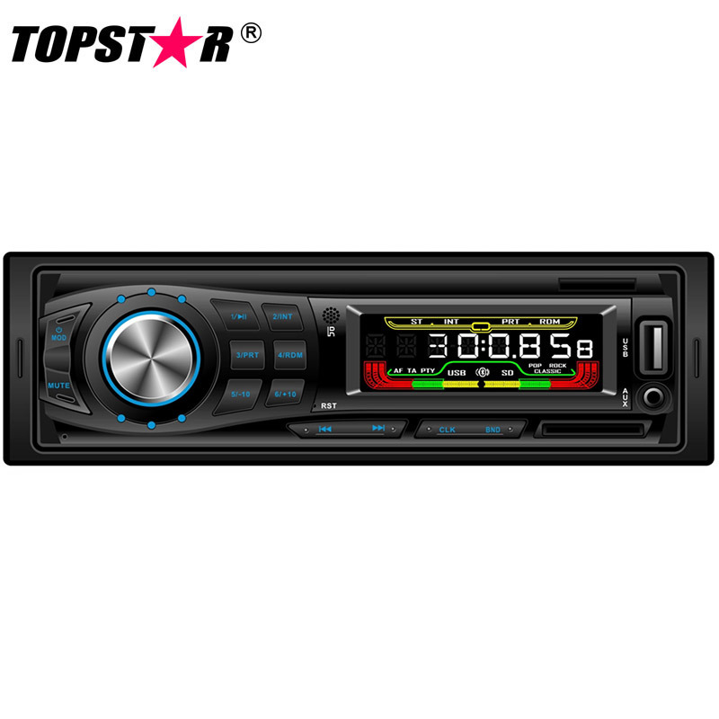 Reproductor MP3 para coche con panel fijo Ts-8010f de alta potencia
