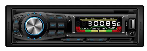 Reproductor MP3 para coche con panel fijo Ts-8010f de alta potencia