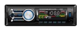Reproductor de MP3 estéreo para coche Reproductor de vídeo para coche Panel desmontable Reproductor de MP3 para coche