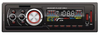 Receptor de coche con reproductor MP3 de panel fijo con entrada SD