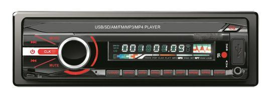 Reproductor de MP3 para coche, reproductor de vídeo estéreo para coche, Panel desmontable, reproductor de MP3 para coche con Bluetooth