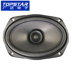 Altavoces negros para coche de alta calidad.